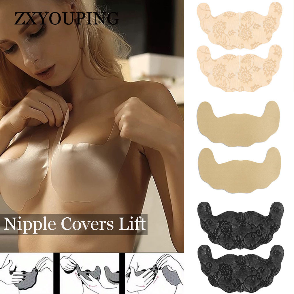 5 Pair Lace Nipple Cover Adhes - Silicone Bra Adhesive ulasan dan harga