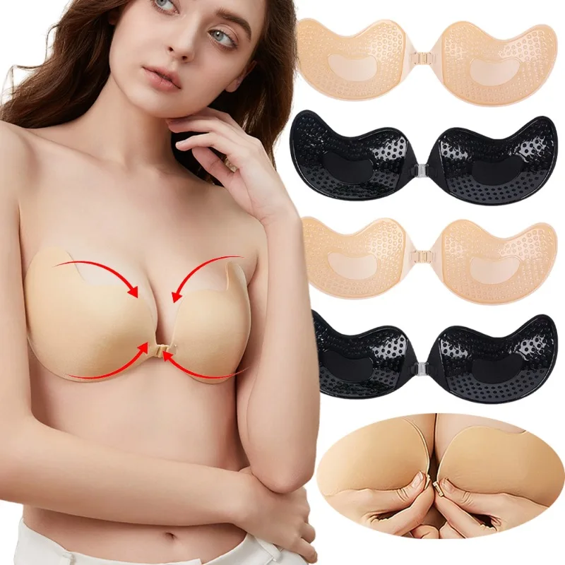 1/2Pc Invisible Push Up Bra Su - Strapless Bra Backless ulasan dan harga