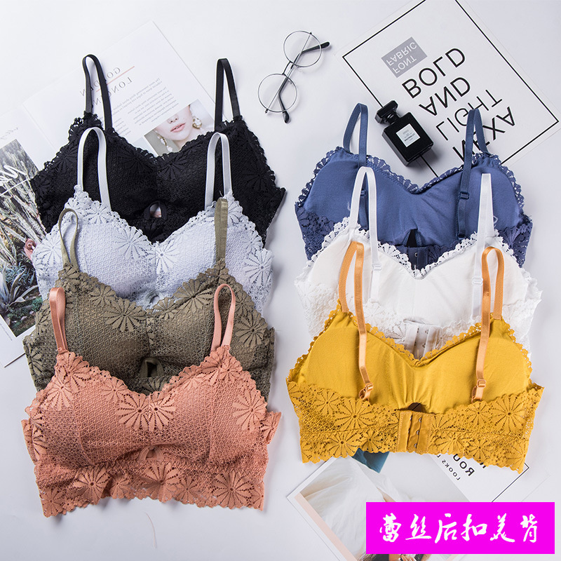 3D Sexy girl lace Lingerie Sea - Strapless Bra Backless ulasan dan harga