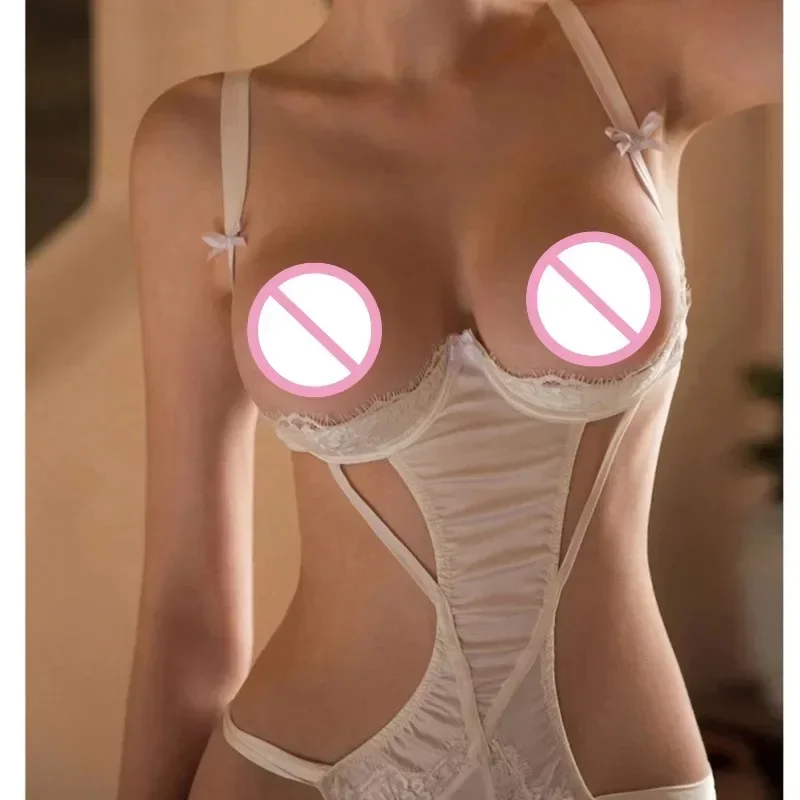 Women Sexy Lingerie Lace Sexie - Lace Teddy Lingerie ulasan dan harga