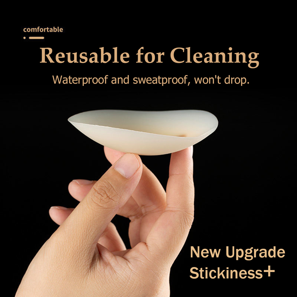 5 Pairs More Sticky 10cm No Tr - Silicone Bra Adhesive ulasan dan harga