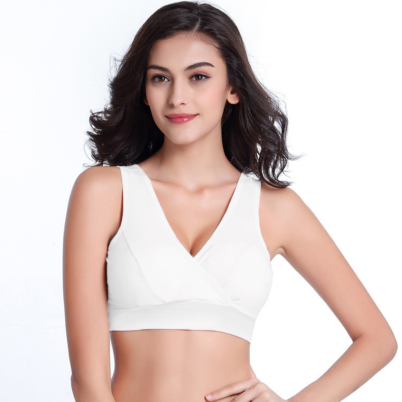 Maternity Plain Color Tank Wir - Nursing Bra Sleep ulasan dan harga
