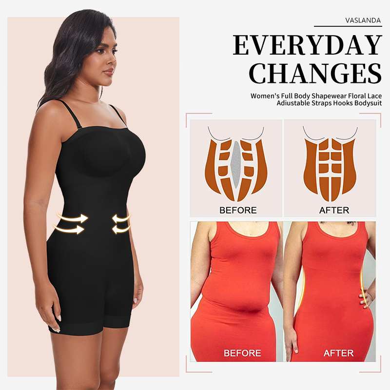 Strapless Shapewear Bodysuit B - Shapewear Bodysuit Firm ulasan dan harga