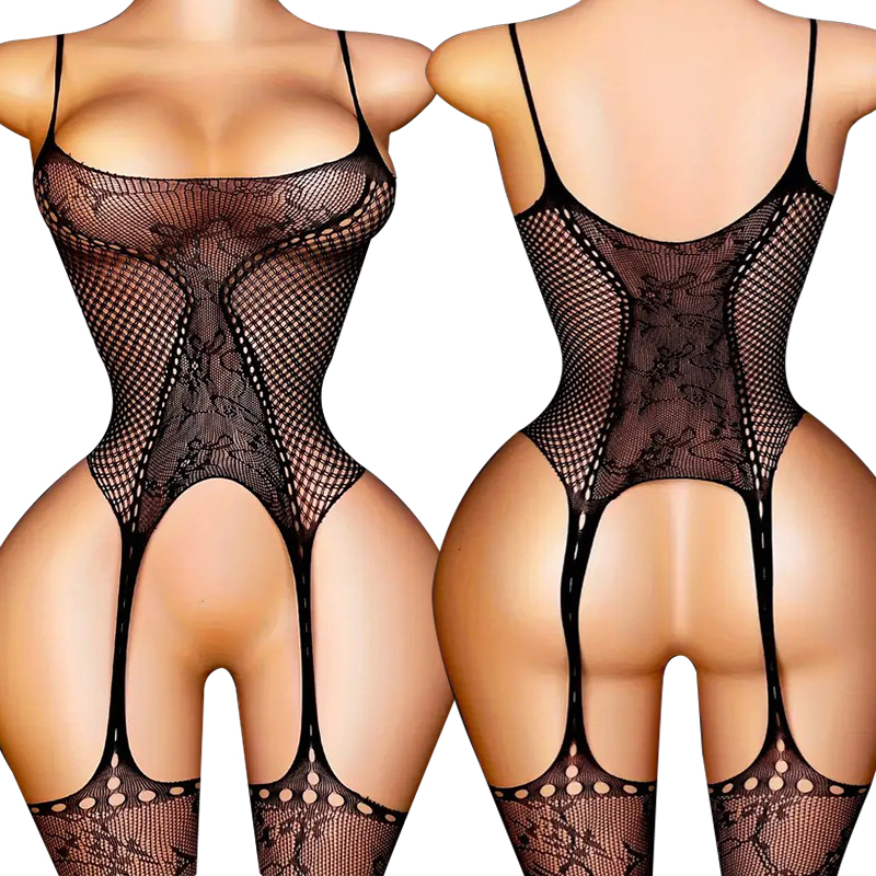 Hot Erotic Lingerie Set For Wo - Bodystocking Fishnet ulasan dan harga