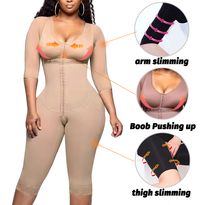 Full Body Colombian Girdles Sh - Shapewear Bodysuit Firm ulasan dan harga