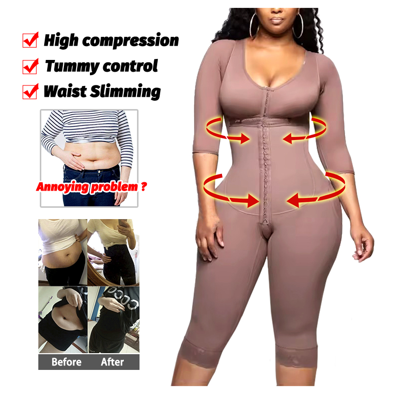 Full Body Colombian Girdles Sh - Shapewear Bodysuit Firm ulasan dan harga