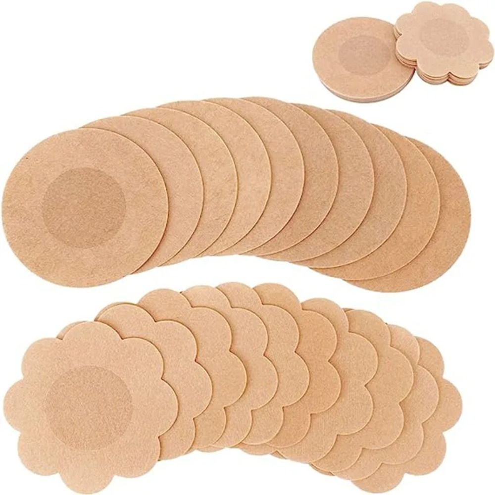 Non-woven Nipple Cover Sticker - Silicone Bra Adhesive ulasan dan harga