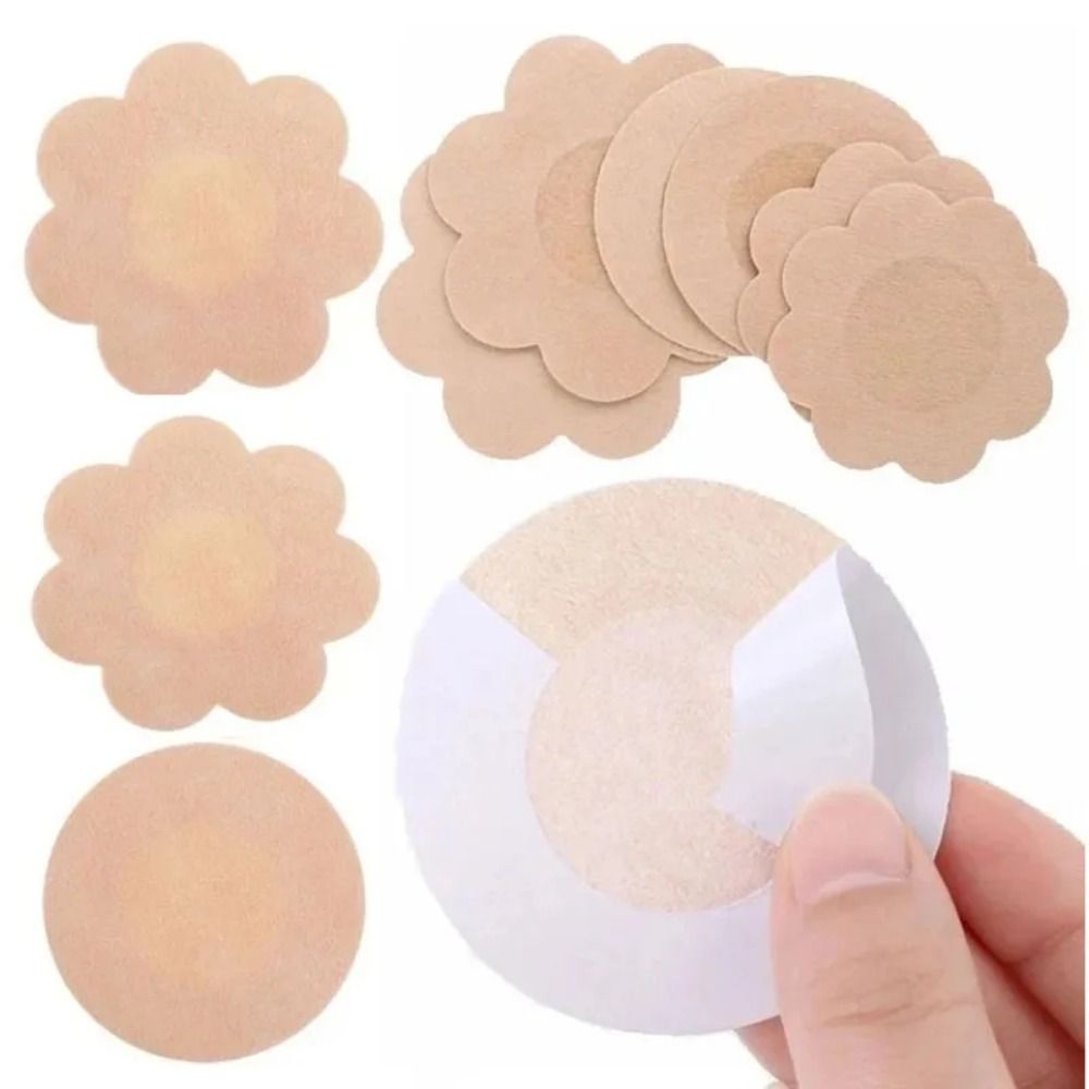 Non-woven Nipple Cover Sticker - Silicone Bra Adhesive ulasan dan harga