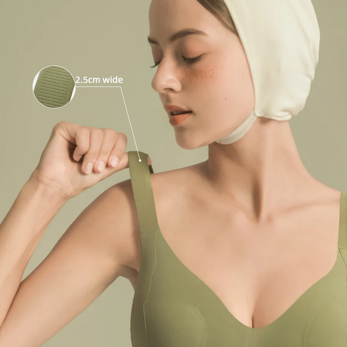 SUJIIN Wireless Plus Size Bras - Bralette Wireless Soft ulasan dan harga